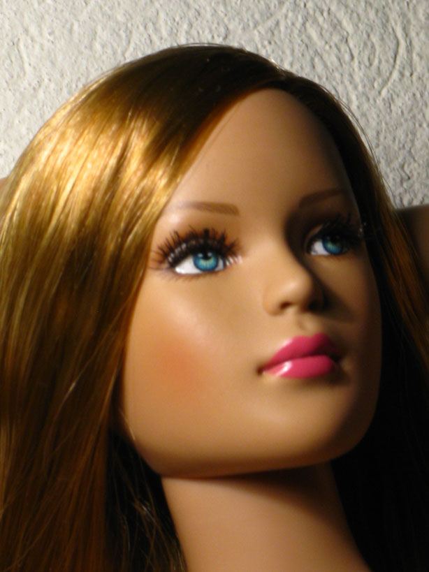 barbie with eyelashes